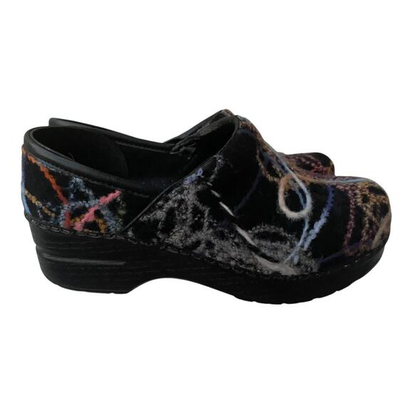 Dansko Clogs Women's Fabric Leather Colorful Nurse Slip-Ons Size EU 35 US 5 - Picture 9 of 16